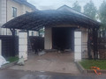 навес для машины из поликарбоната